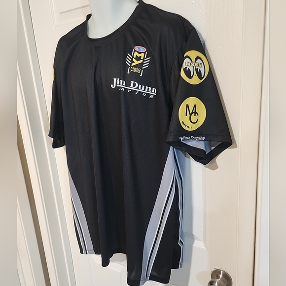 Pro Things Apparel Jim Dunn Racing NHRA Moon Eyes T Shirt Adult Size 2XL - Picture 3 of 10
